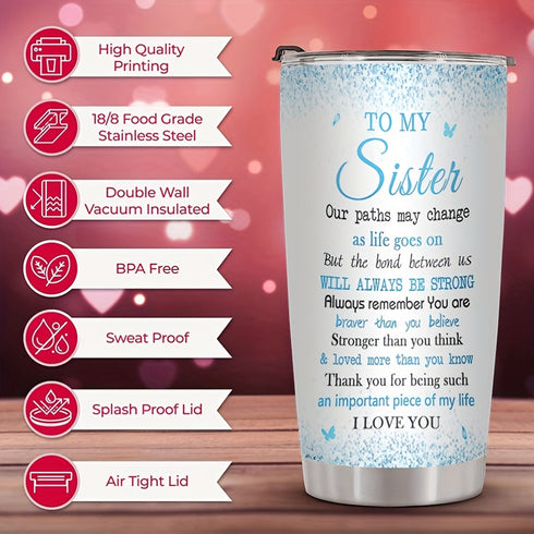 Sister Gift Tumbler